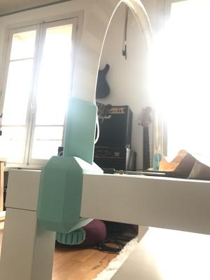 Clamps for Led Bridge by Andy D on Ikea LACK 90x55cm