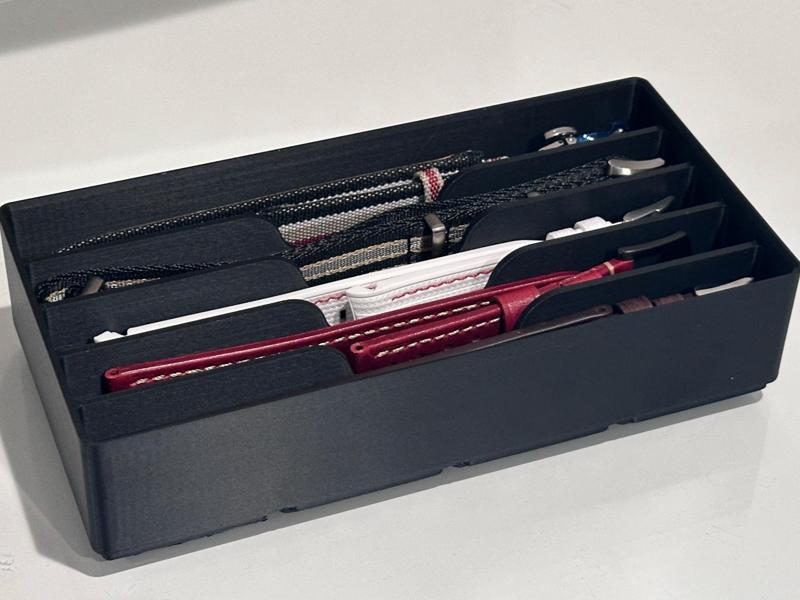 Gridfinity Watch Strap Tray