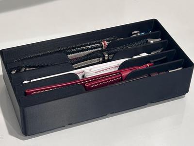 Gridfinity Watch Strap Tray