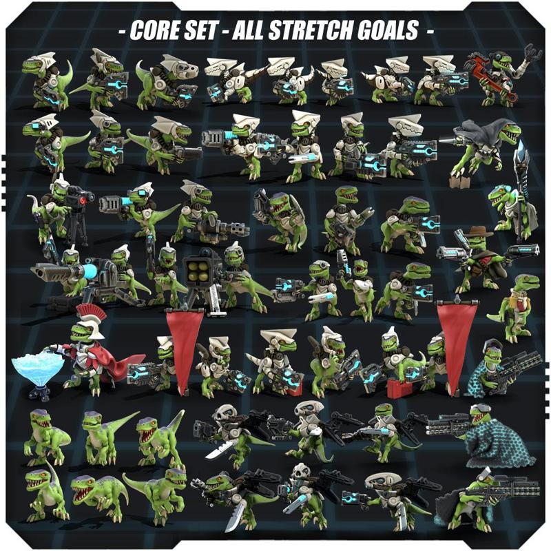 Raygun Raptors Complete Kickstarter Set