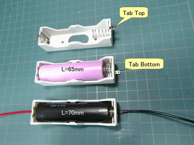 18650 Battery Holder