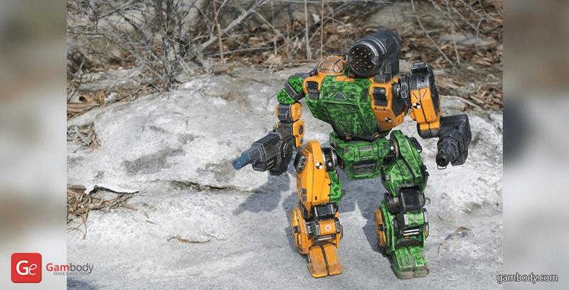Summoner (Thor) BattleMech STL files for 3D Printing | Assembly Model + Action
