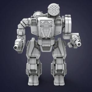 Summoner (Thor) BattleMech STL files for 3D Printing | Assembly Model + Action