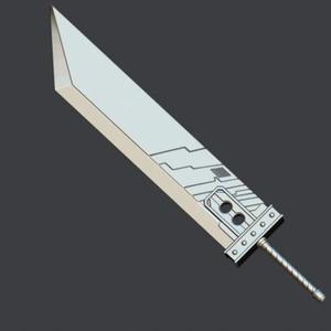 Buster Sword Cloud - Final Fantasy VII