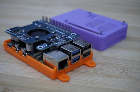 Raspberry Pi 5 & Waveshare PoE HAT Housing by Nerdiy.de   