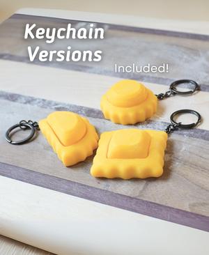 Pressy Pasta Clickers -  Pasta Fidget Clicker - 3d Printed Ludo Fidget toy