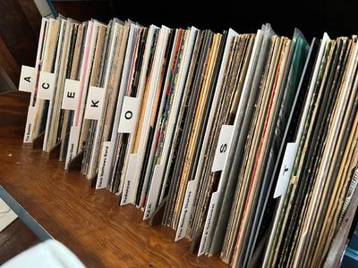 Vinyl LP Record Library A-Z and Band Name Dividers   