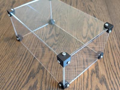 Plexiglass Display Cover – Magnetic Locking System