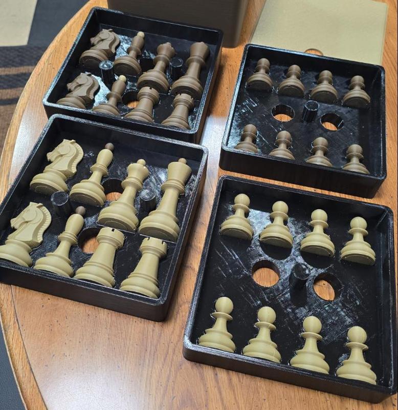 Case for a Dubrovnik 1960 Bobby Fischer Chess Set