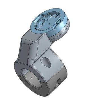 Segway F series handlebar Garmin center mount 