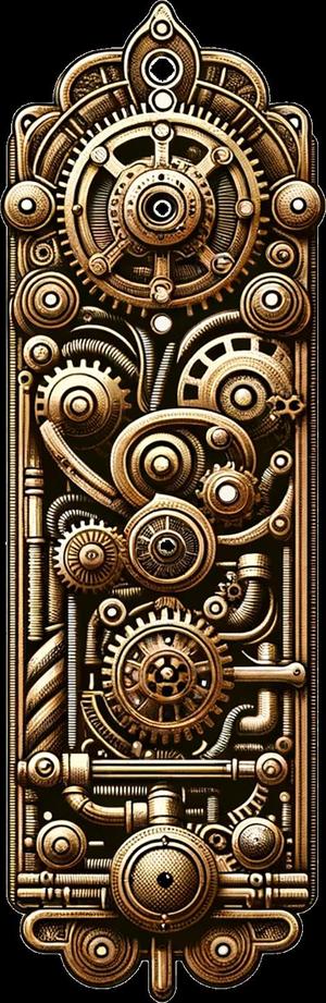 Steampunk Bookmark (HueForge) 