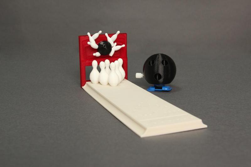 Wind-Up Bowling Game