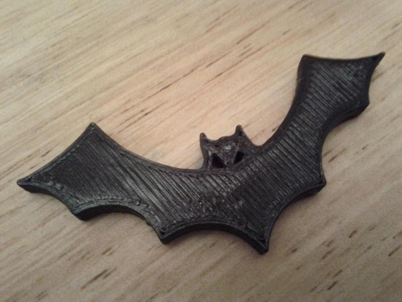 Halloween Bat Fridge Magnet