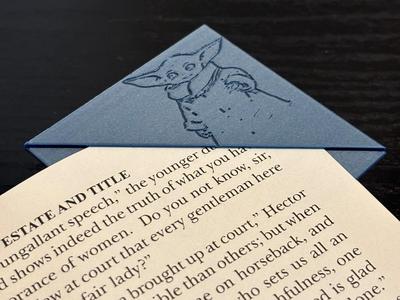 Corner Bookmark (The Child)