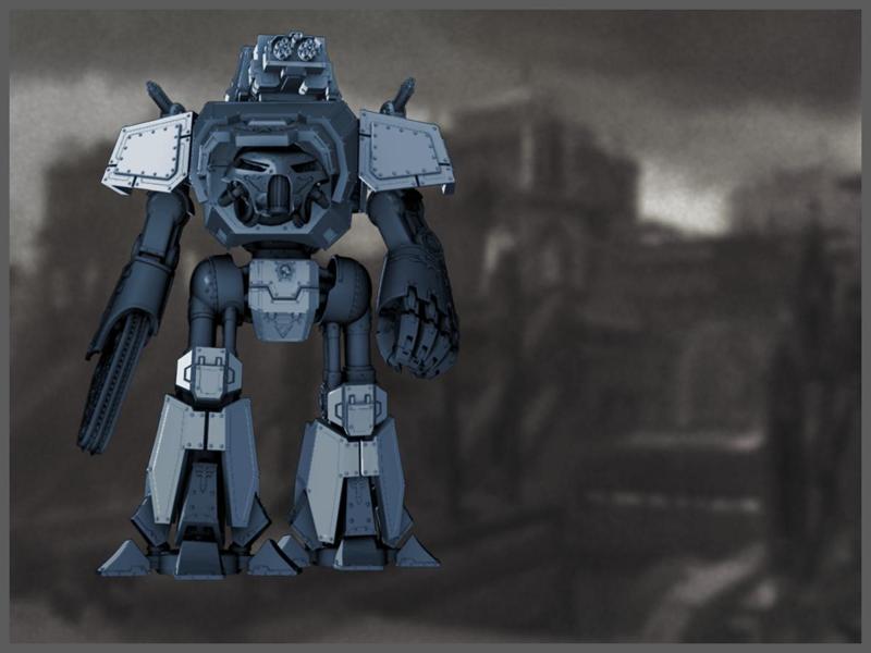 6/8mm Lucifer Pattern Pillager Warmech Armor Conversion