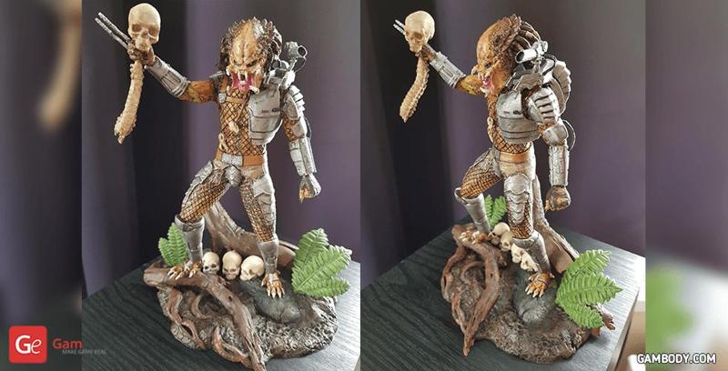 Predator Jungle Hunter 3D Printing Figurine | Assembly