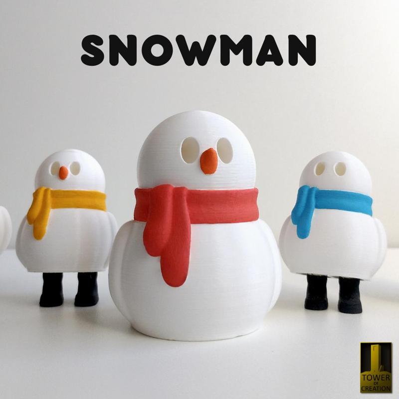SNOWMAN WITH LEGS