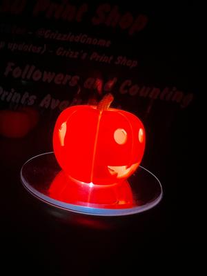 Hear no evil  - Mittens Version - Tea light jack o lantern