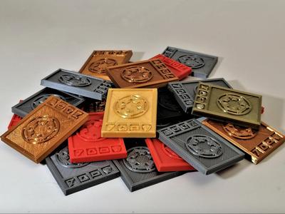 IMPERIAL CREDITS - Film Replica Prop