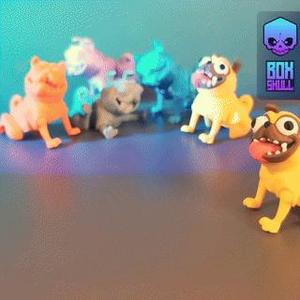 NAUGHTY PUG - FLEXI - ARTICULATED