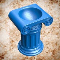 Greek Round Stand