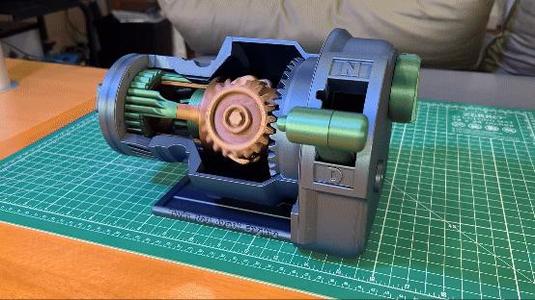 Twin Rod Avadi Engine - Motorized