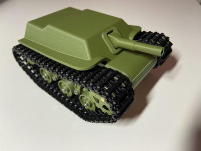 Tiny RC Motorized Tank