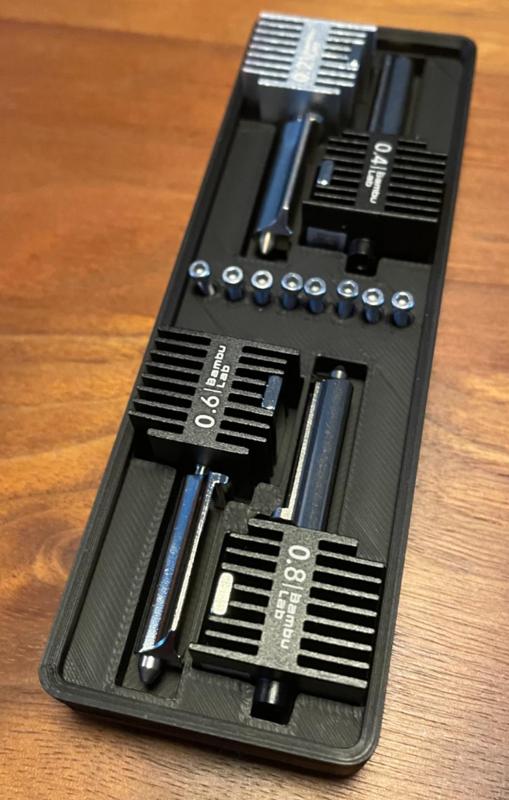 Gridfinity A1 Nozzle Box
