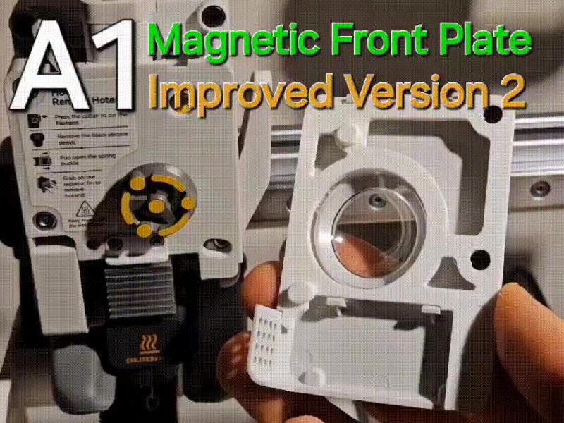 A1 Magnetic Adapter Print Head Front Cover Magnet