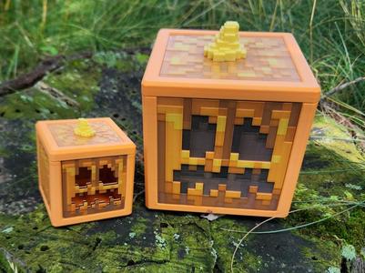 Minecraft Jack o'Lantern Panels (for Boxel)