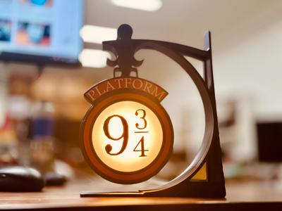 Harry Potter Platform 9 3/4 Lamp \Nightlamp