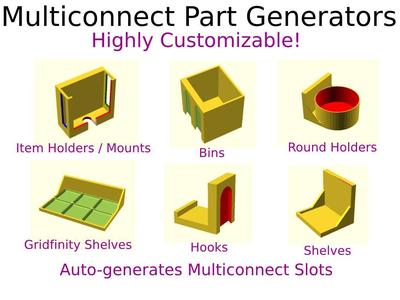 Multiconnect Part Generator - Master Collection