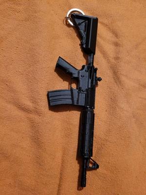M4A1 Counterstrike Keychain Rifle 3 parts