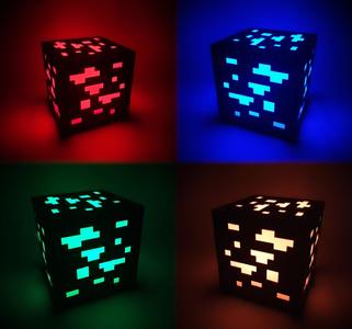Minecraft Ore Lamp 120 mm—16-Color RGBW KC007 Kit
