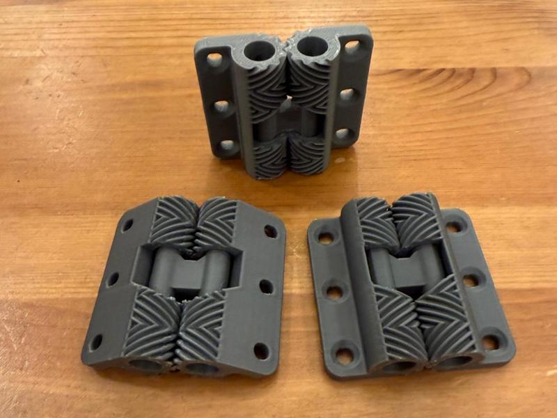 Mini Hinge Gear Assortment, PiP, Countersunk Holes