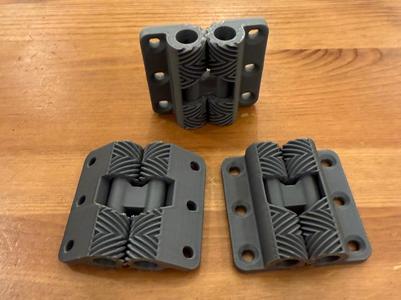 Mini Hinge Gear Assortment, PiP, Countersunk Holes