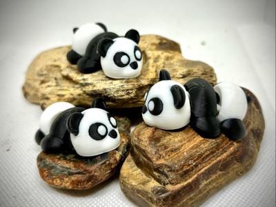 Cute Articulated Baby Panda Bear