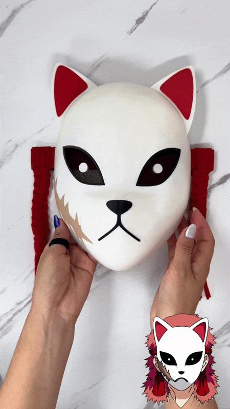 Demon Slayer Mask - Sabito