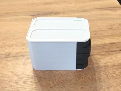 Desk organizer small - connecting frame