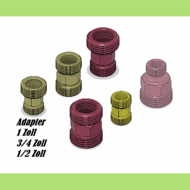 Zoll Gewinde Adapter