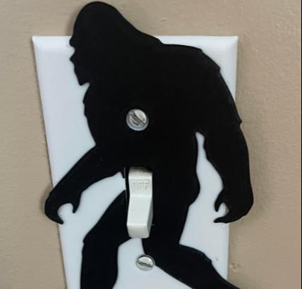 Bigfoot / Sasquatch / Yeti Lightswitch cover