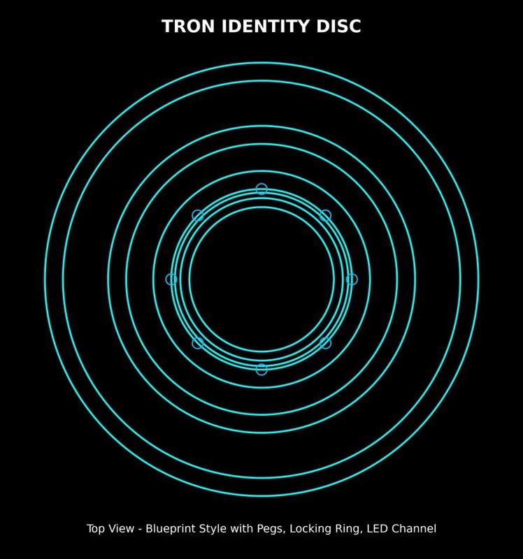Tron identity disc   