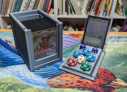 MTG Commander Deck Box Extended Dice Storage