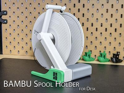 Bambu Spool Holder Desk Stand A1