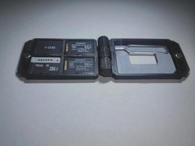 Print in place SD card holder /w magnets