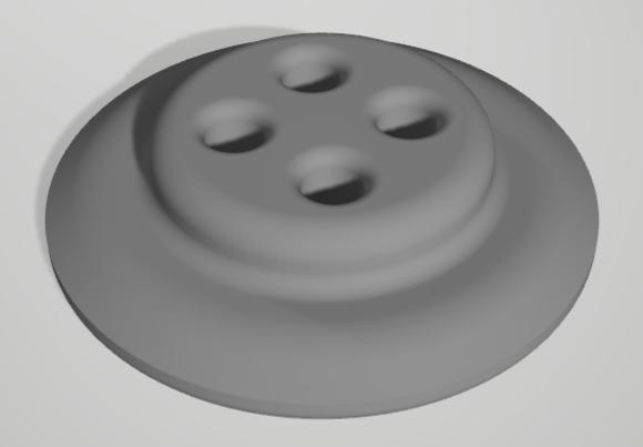 button 18mm sewing