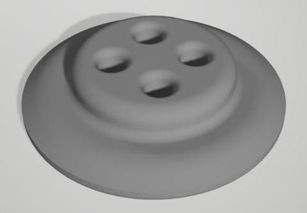 button 18mm sewing