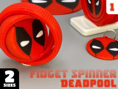 Deadpool Textured Fidget Spinner [Style 1]