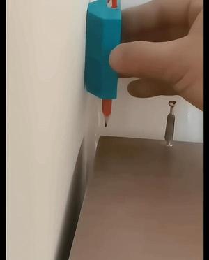 Wood wall scribing tool