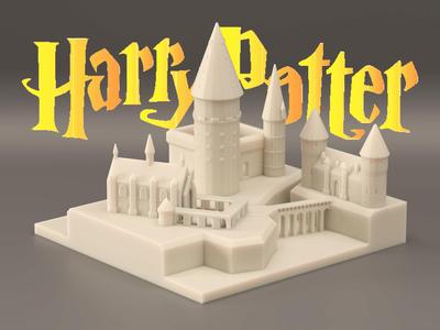 Mini Hogwarts Castle - Harry Potter